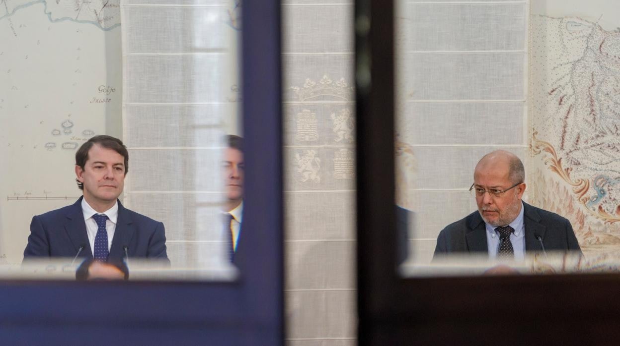 Alfonso Fernández Mañueco y Francisco Igea, en una imagen de archivo