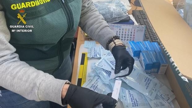 La Guardia Civil incauta 470 test de antígenos que se vendían en ferreterías de Esquivias y Pantoja