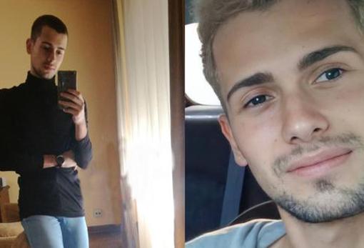 Dos imágenes del joven coruñés asesinado, Samuel Luiz