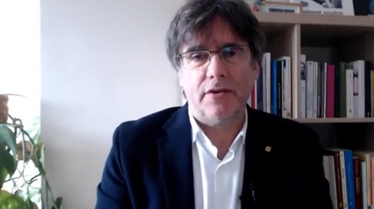 El expresidente de la Generalitat, Carles Puigdemont