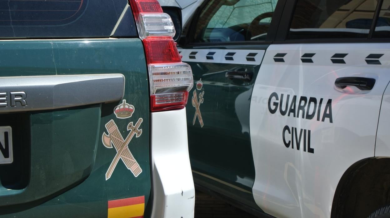 Vehículos de la Guardia Civil