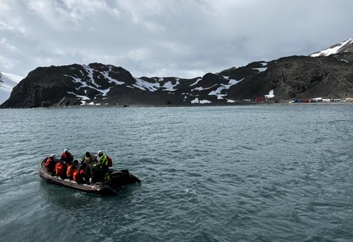 Navidad, entre pingüinos en la Antártida