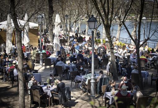 Café del Lago, en el Lago de la Casa de Campo