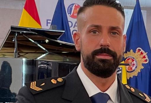 El oficial de Policía Nacional Daniel Lara