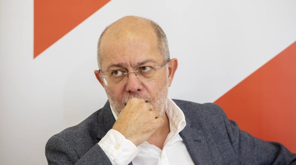 El candidato de Ciudadanos a la Presidencia de Castilla y León, Francisco Igea,