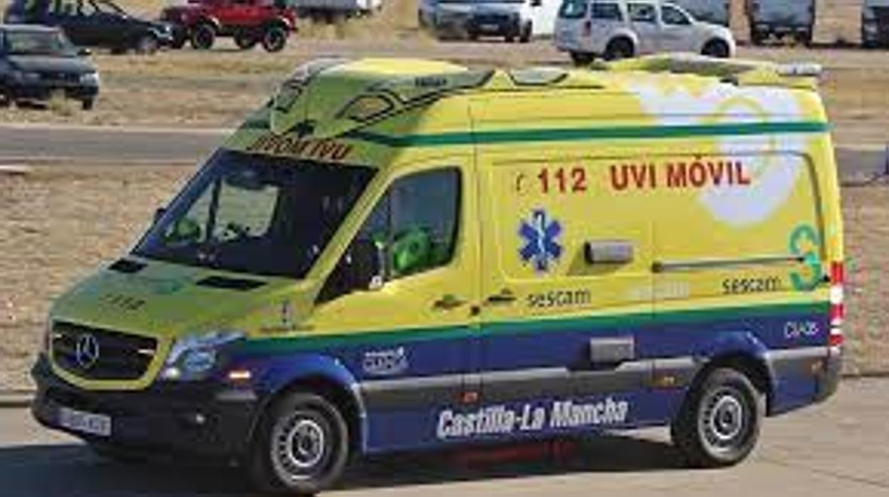 El 112 ha movilizado a una UVI para atender al accidentado