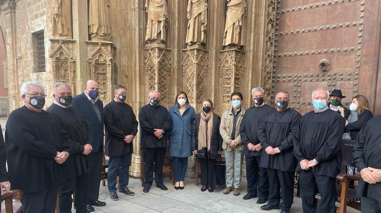 Imagen de la sesión del Tribunal de las Aguas de Valencia celebrada este jueves