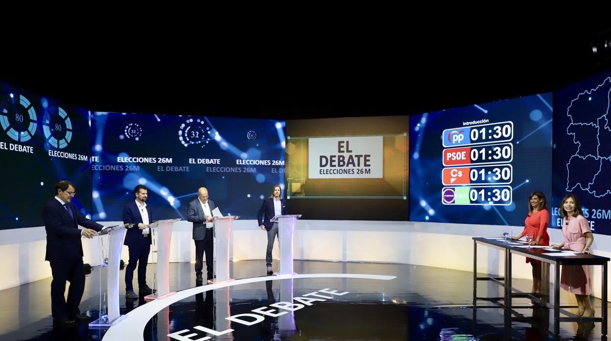 Debate electoral, los pasados comicios autonómicos