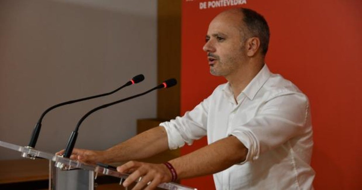 David Regades, secretario general del PSdeG en Pontevedra, seguirá otros cuatro años