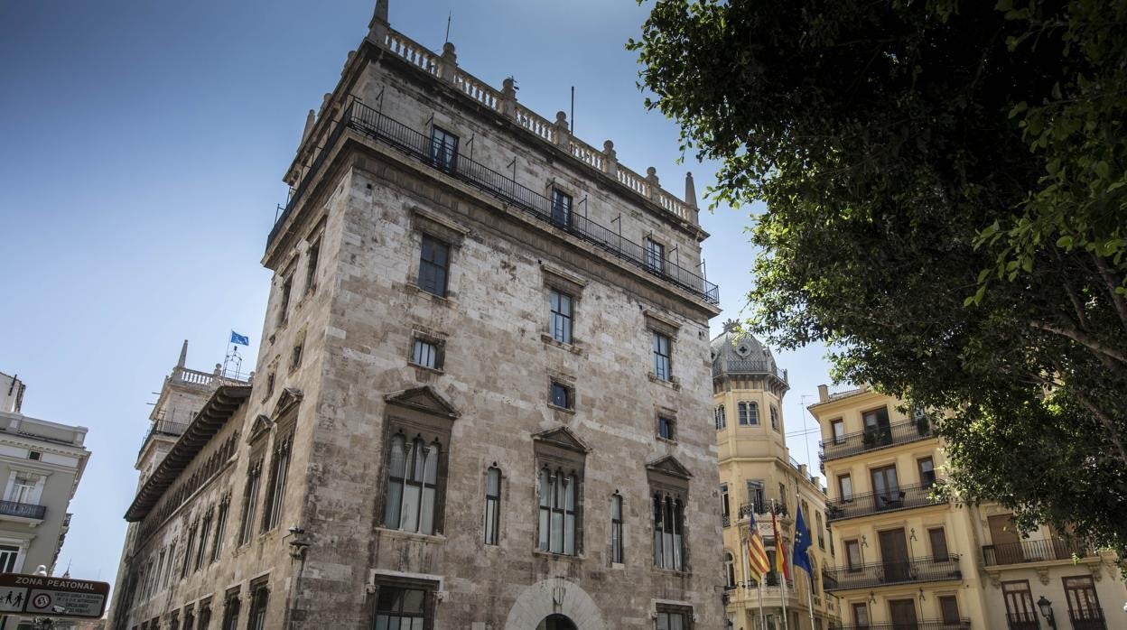 Imagen de archivo del Palau de la Generalitat Valenciana