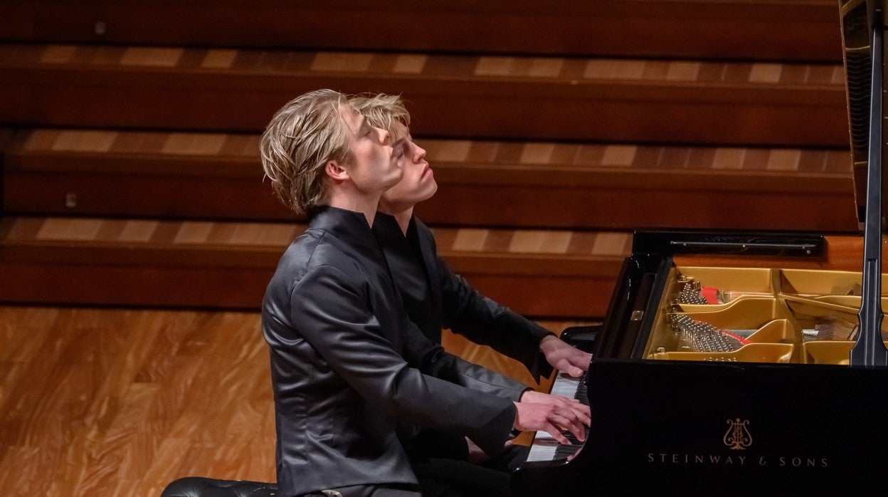 Los hermanos Jussen, durante su recital