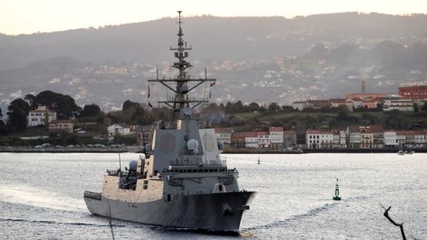 La fragata Blas de Lezo zarpa de Ferrol rumbo al Mar Negro en plena crisis entre Rusia y Ucrania