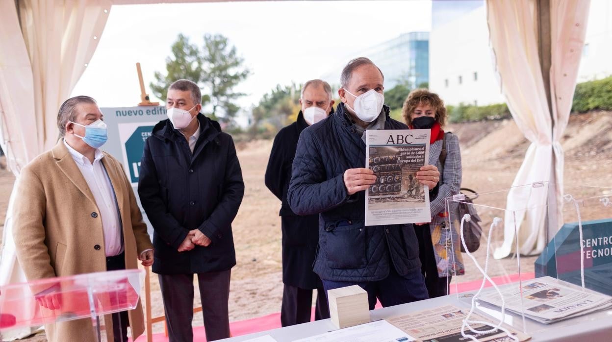 Imagen de la presentación del nuevo edificio de ITENE