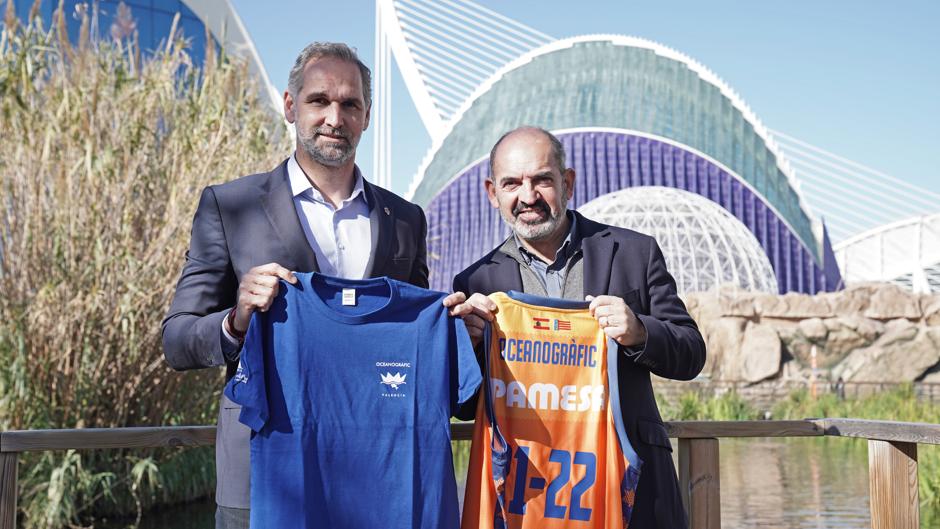 El Oceanogràfic y el Valencia Basket Club colaboran en la sensibilización sobre los humedales
