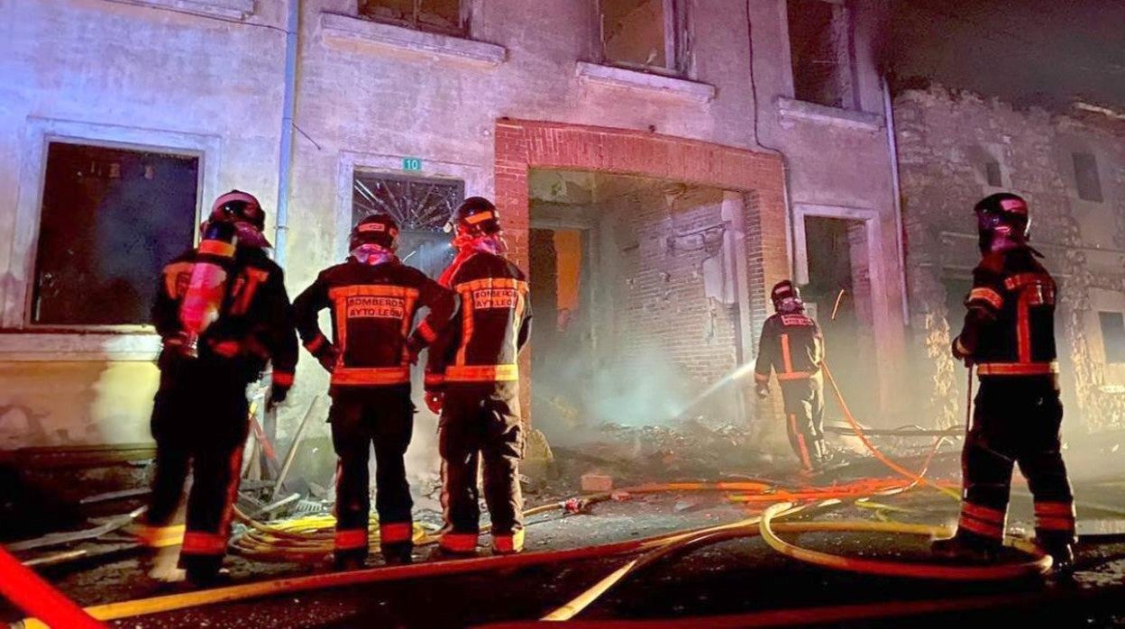 Incendio en las Bodas, León