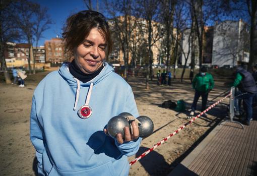 Yolanda Matarranz, de Aluche y petacampeona del mundo