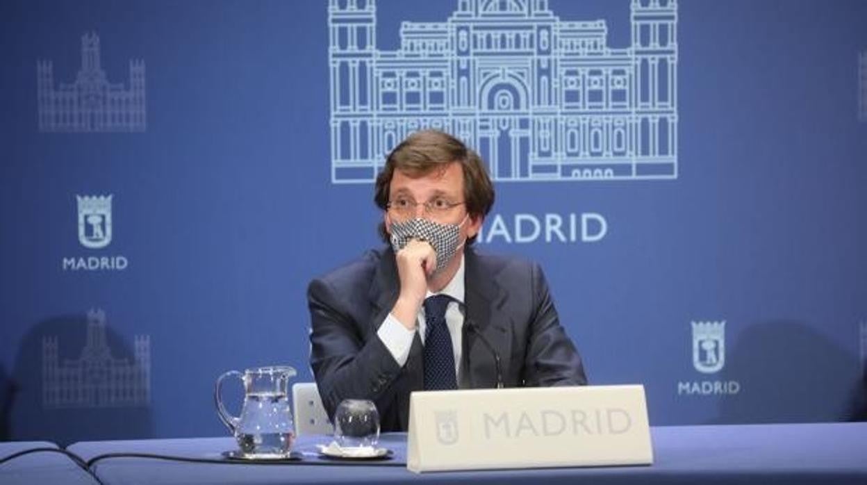 El alcalde de Madrid, José Luis Martínez-Almeida