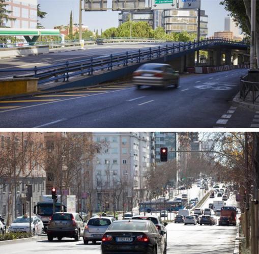 El eje de Joaquín Costa reverdece tras demoler el puente: así ha sido la metamorfosis del &#039;scalextric&#039; en bulevar