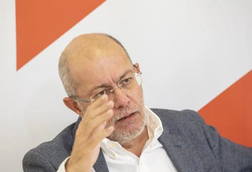 Francisco Igea, candidato de Ciudadanos en las elecciones de Castilla y León