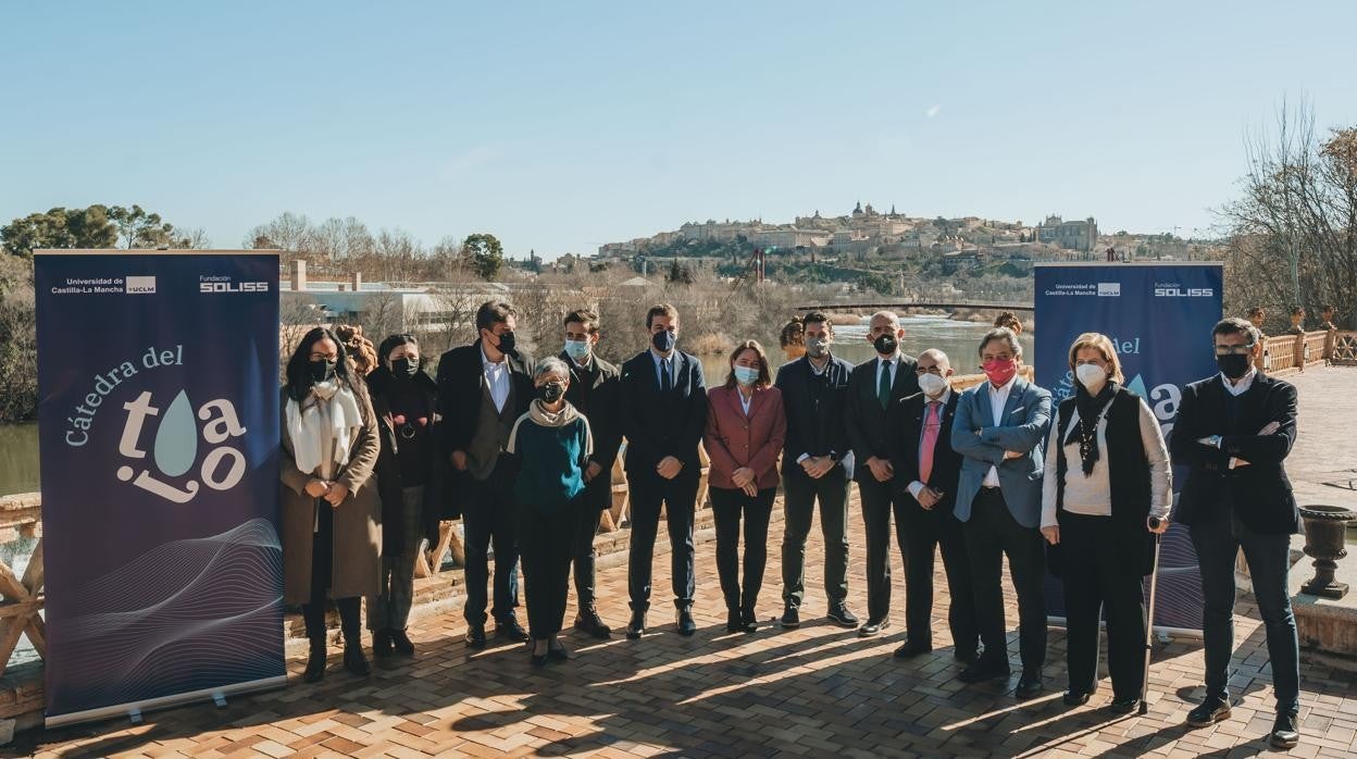 Foto de familia de la Cátedra del Tajo