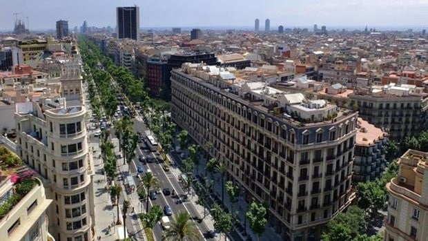 Edificios de la avenida Diagonal