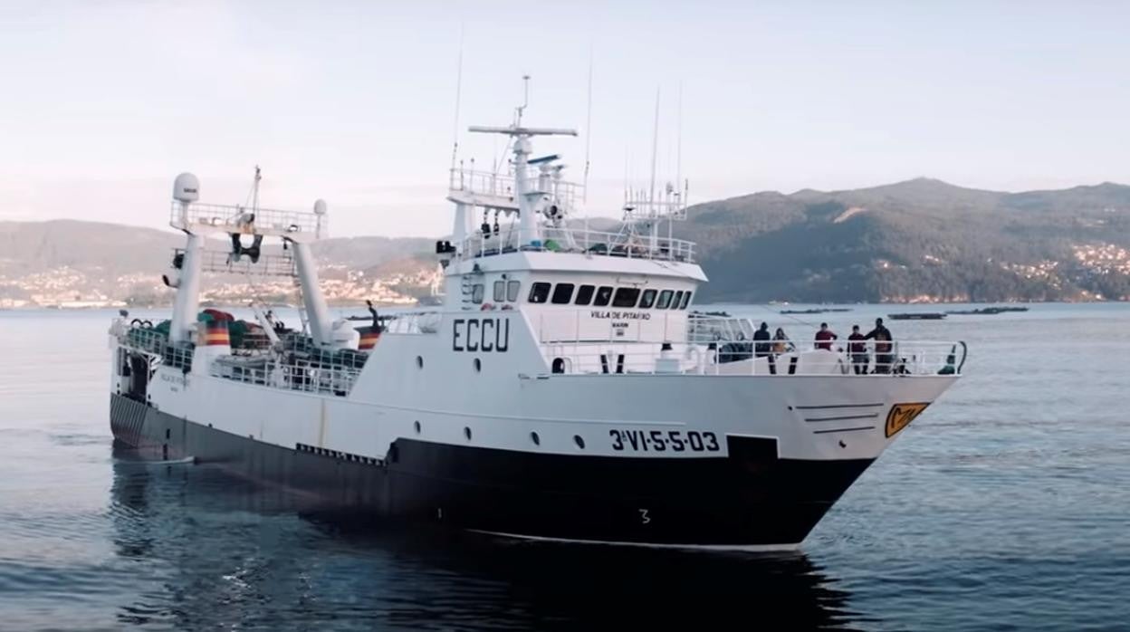 El barco ‘Villa de Pitanxo’