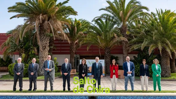 Arranca la construcción de Salto de Chira, la «gran pila» para integrar las renovables en Canarias
