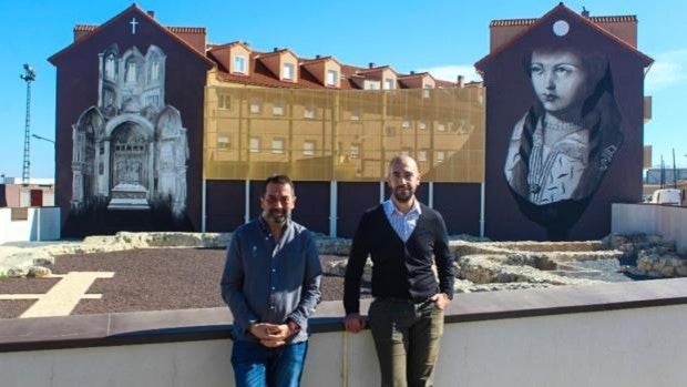 Arte urbano en las ruinas del monasterio de Santa María de Jesús de Torrijos