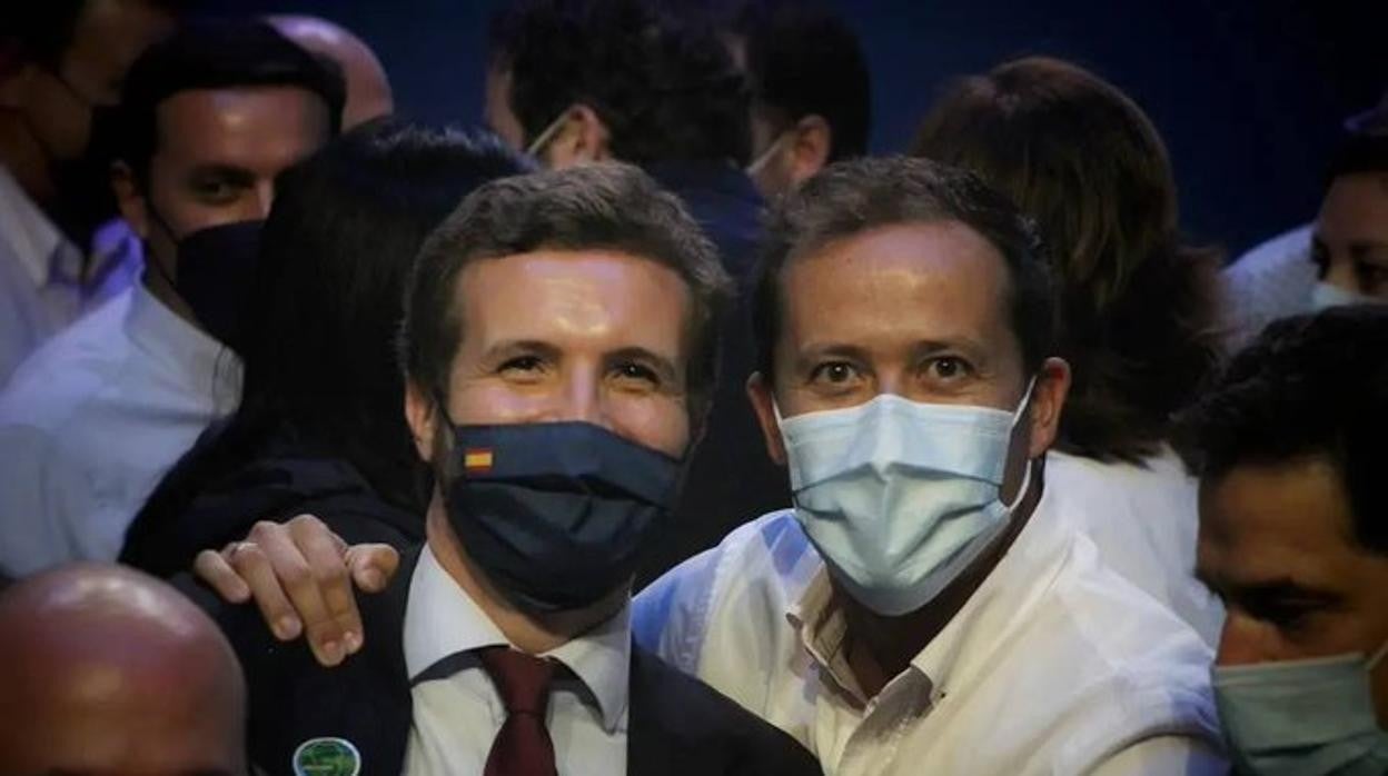 Pablo Casado y Carlos Velázquez