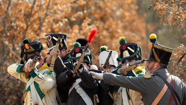 La maragatería leonesa vuelve a recrear una de las batallas que vivió durante la Guerra de la Independencia