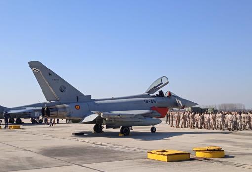 Avión Eurofighter español