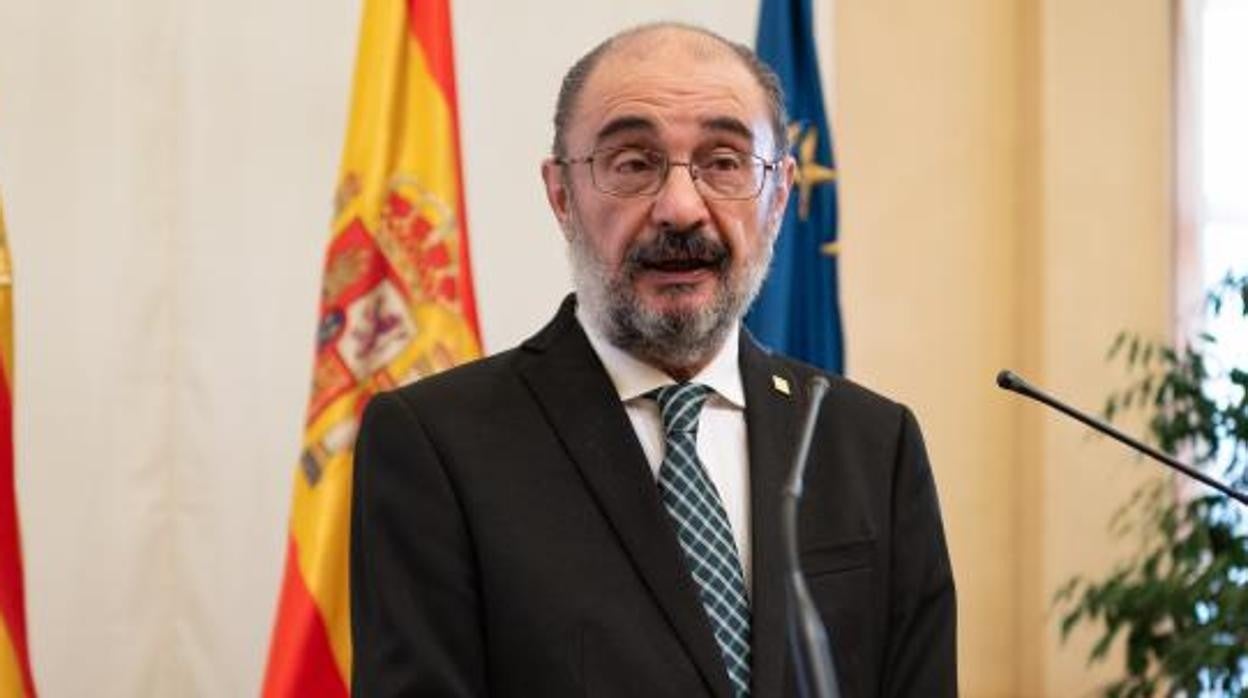 Javier Lambán, presidente de Aragón y líder regional del PSOE