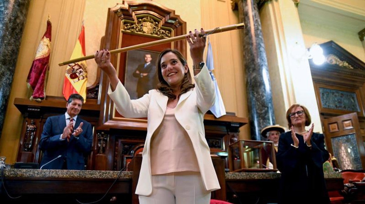 Inés Rey fue nombrada alcaldesa en 2019