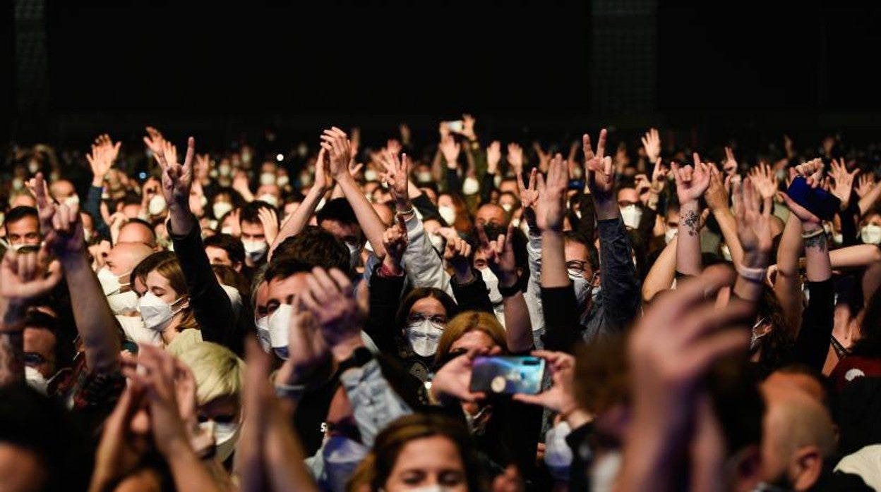 Un concierto, hace unos meses en Barcelona