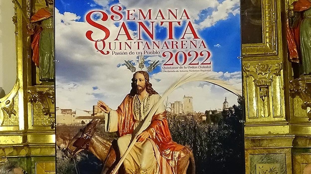 Descubrimiento del carte de la Semana Santa de Quintanar