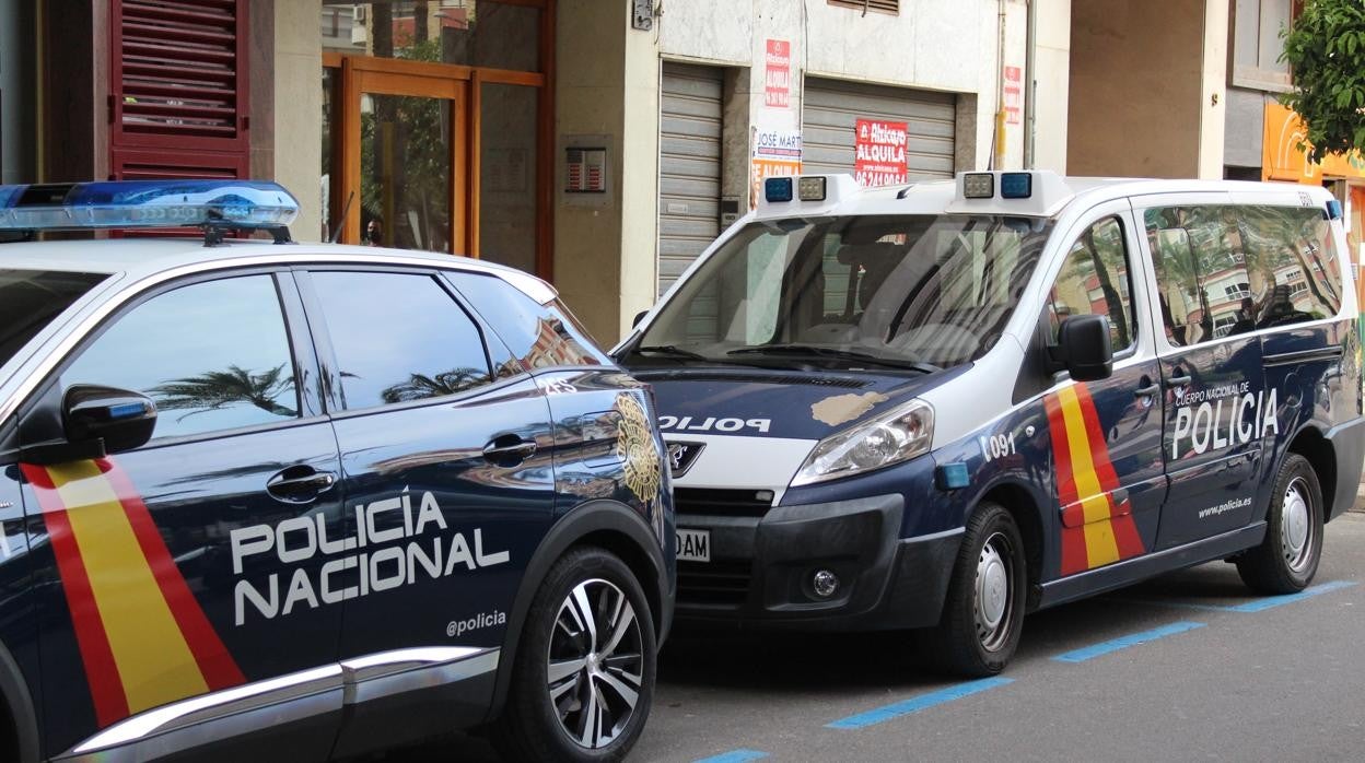 Imagen de recurso de dos vehículos de la Policía Nacional