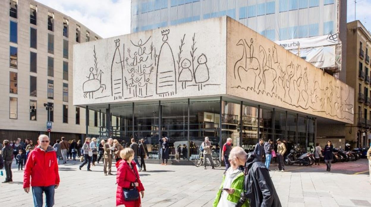 Una imagen de la sede del Colegio de Arquitectos de Cataluña