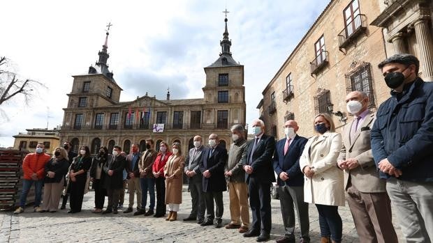 Toledo se suma a la concentración silenciosa por Ucrania