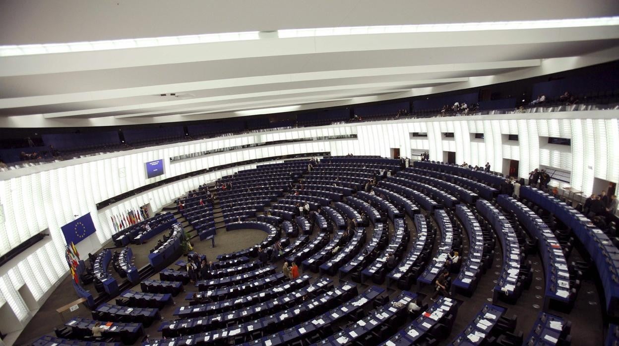 Hemiciclo del Parlamento Europeo en Estrasburgo