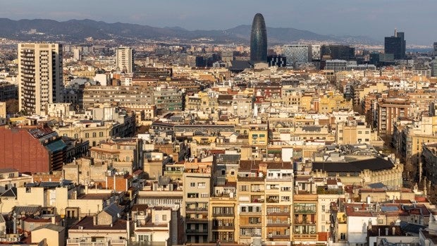 Paseando por los cielos de Barcelona