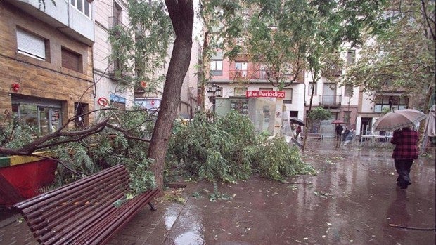 Cataluña, en alerta este lunes por fuertes vientos