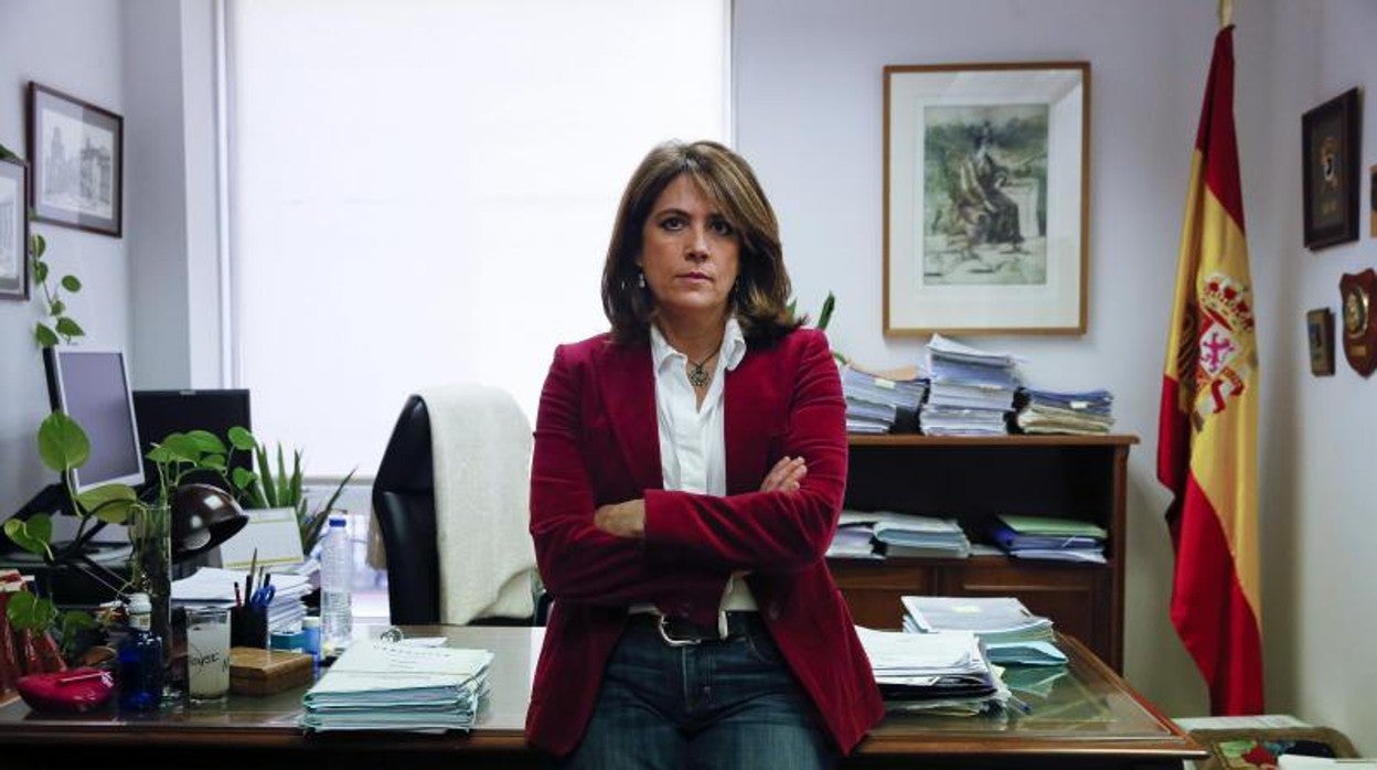 La fiscal general del Estado, Dolores Delgado, en una imagen de archivo