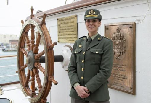 La teniente Eza Zamudio