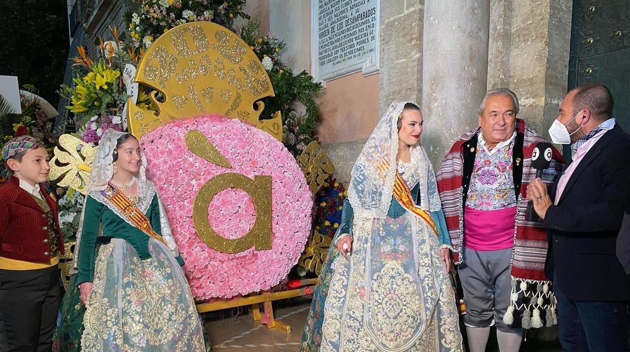 La cobertura especial para la Ofrenda en la televisión autonómica valenciana À Punt