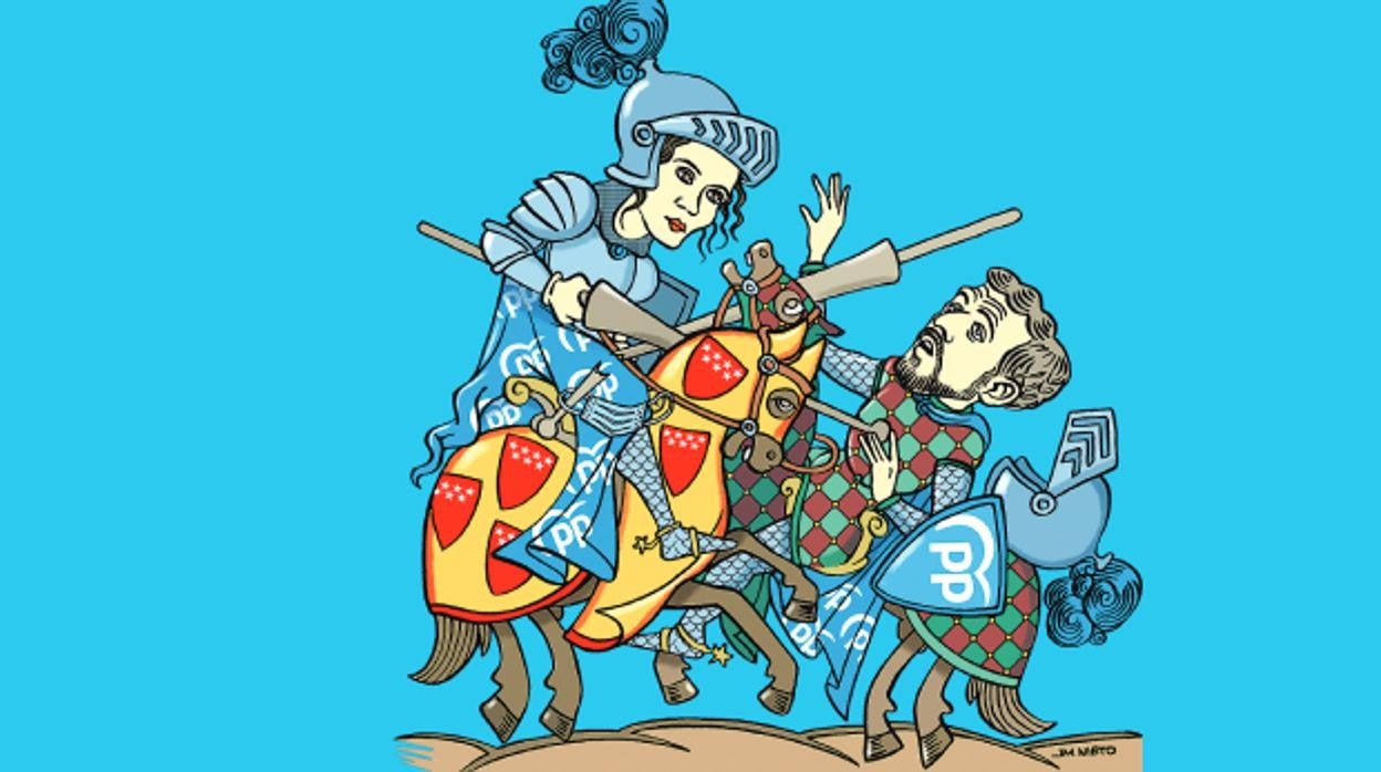 Casado y Ayuso en un acto del día de la Constitución en el Congreso