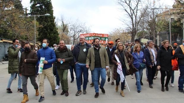 Más de 20.000 agricultores, ganaderos y cazadores de Castilla-La Mancha, en la gran manifestación del 20M