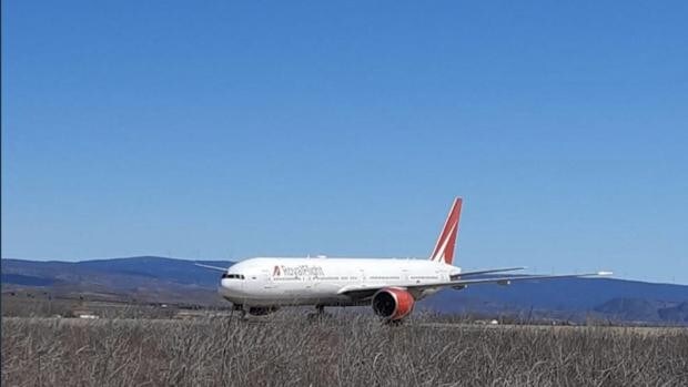 Teruel, refugio de aerolíneas rusas que necesitan aparcar sus aviones