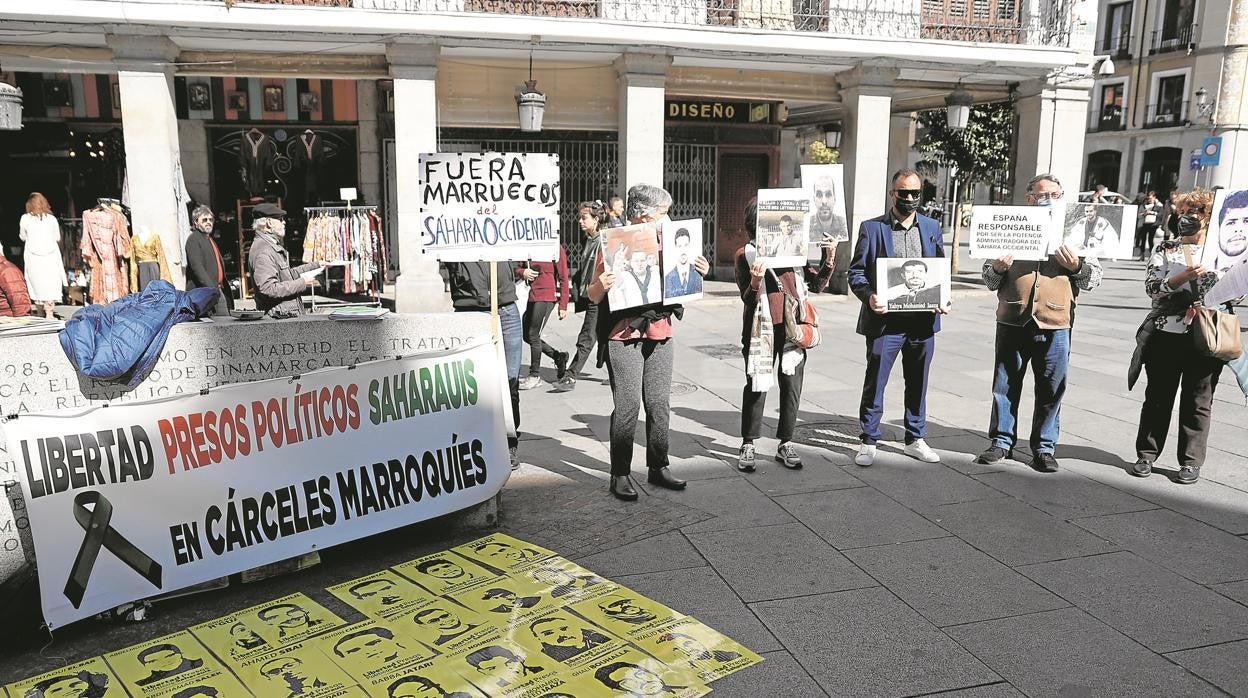 Concentración en Madrid a favor de los presos políticos de Marruecos