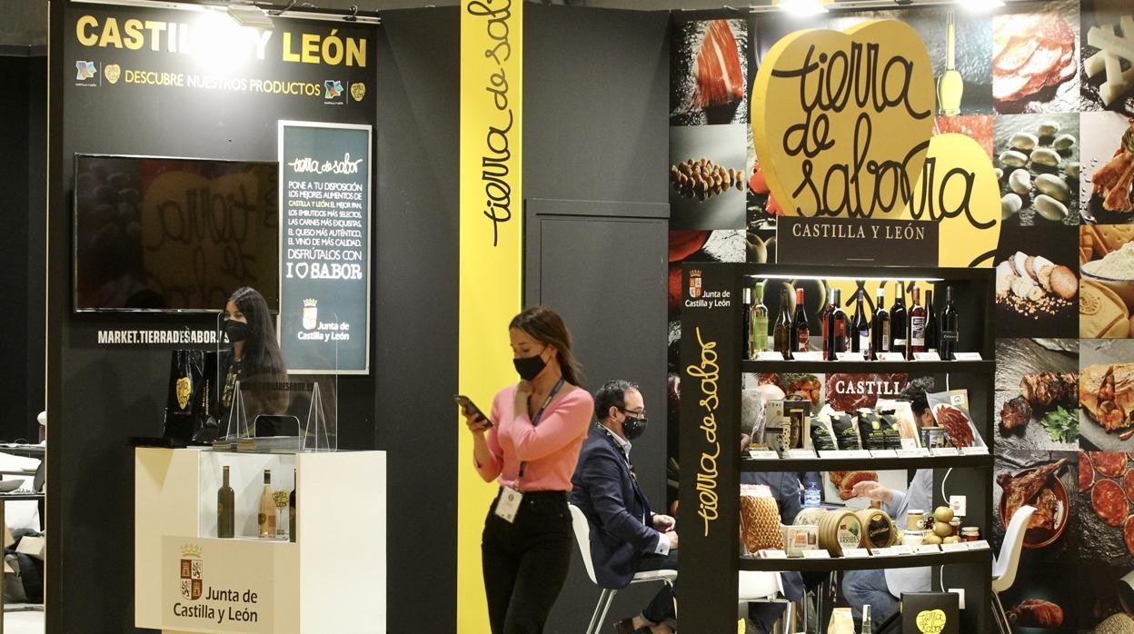 Expositor de Tierra de Sabor en el Congreso Gastronómico Madrid Fusión