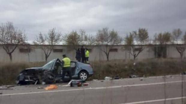 Un grave accidente en El Acebrón (Cuenca) se salda con un muerto y dos heridos